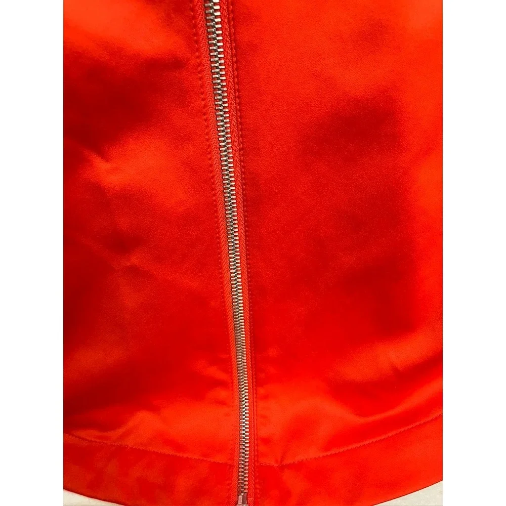 Jordan Jumpman‎ Zip Front Loose Fit Orange Track Jacket Size S